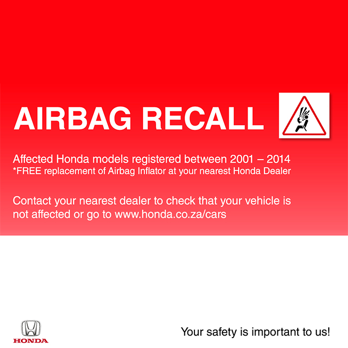 Airbag Recall